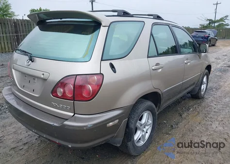 2000 Lexus Rx 300 from USA, damaged, VIN JT6HF10U5Y0115383